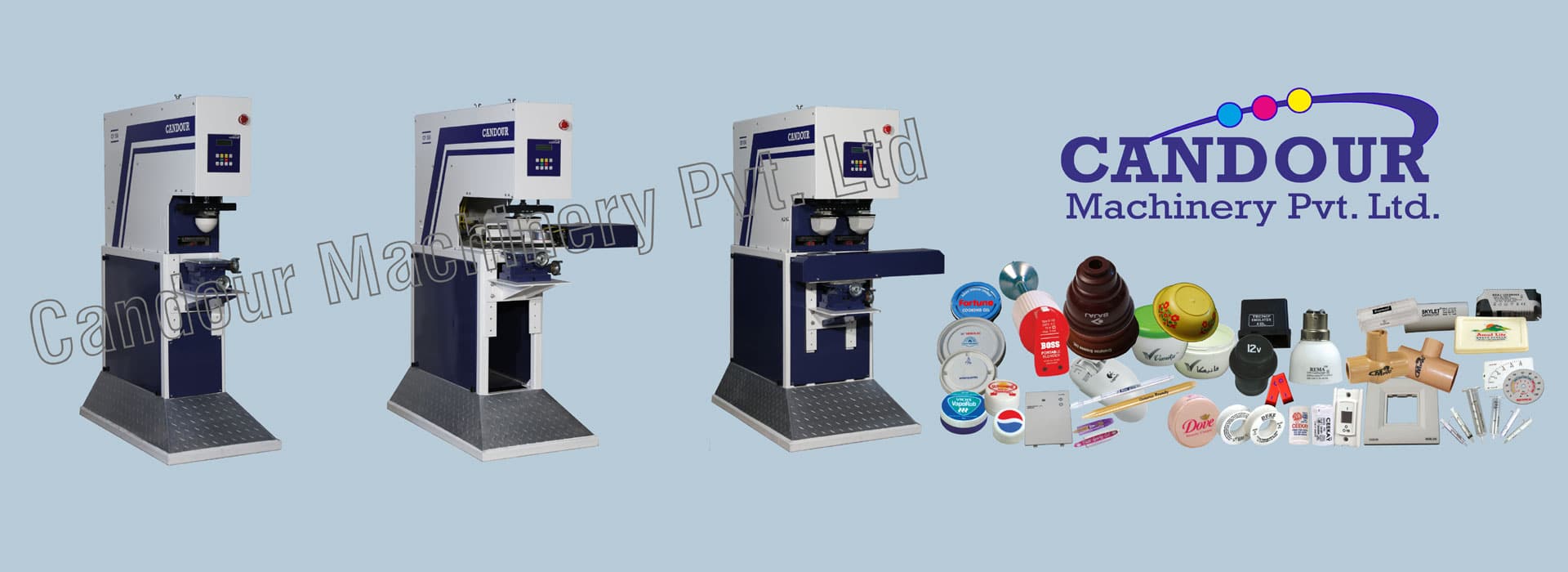 pad printing machine by candour machinery
