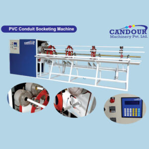 Conduit Pipe Fully Auto Rotary Socketing Machine